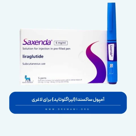 آمپول ساکسندا (لیراگلوتاید) برای لاغری